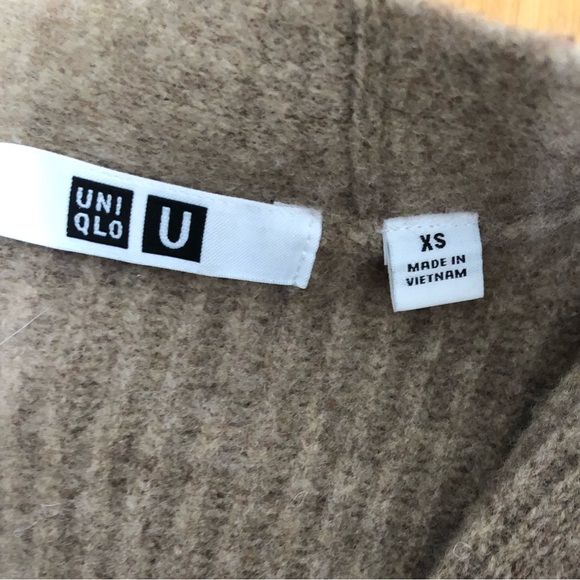 Uniqlo Women's Brown Ribbed Cardigan - Picture 4 of 4